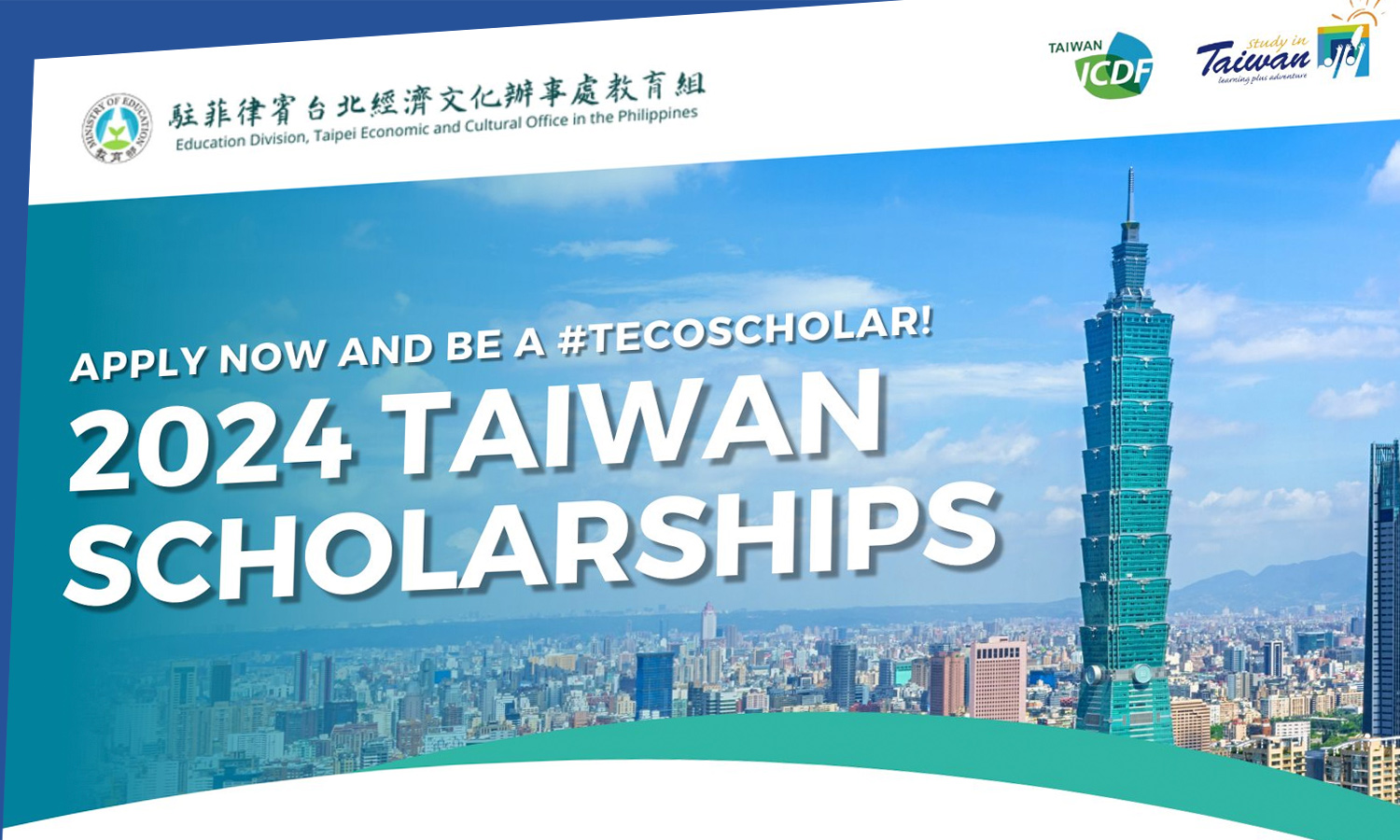 Taiwan Scholarship for Filipinos