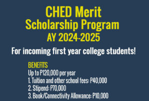 CHED Merit Scholarship program