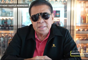 Chavit Singson is giving away Php 7m on his birthday