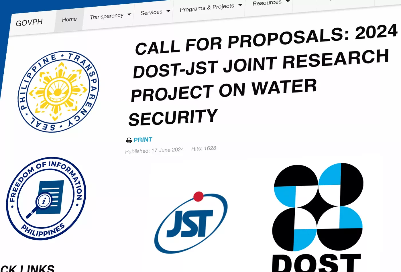 Philippines-Japan Joint Research Projects are now open for applications Philippines-Japan Joint Research Projects