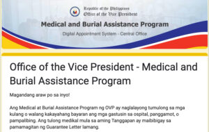 How to Avail medical assistance from OVP