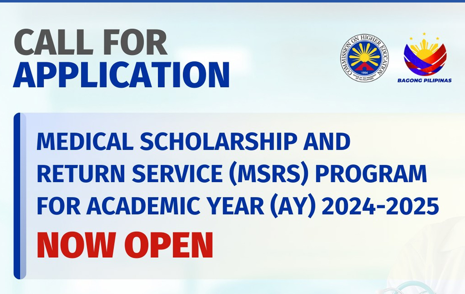 CHED Scholarship MSRS Program