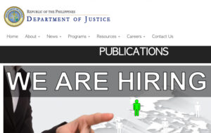 Department of Justice Hiring