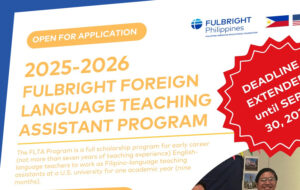 Fulbright Philippines - U. S. Foreign Language Teaching Assistant