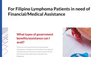 Medical Assistance from Lymphoma Philippines