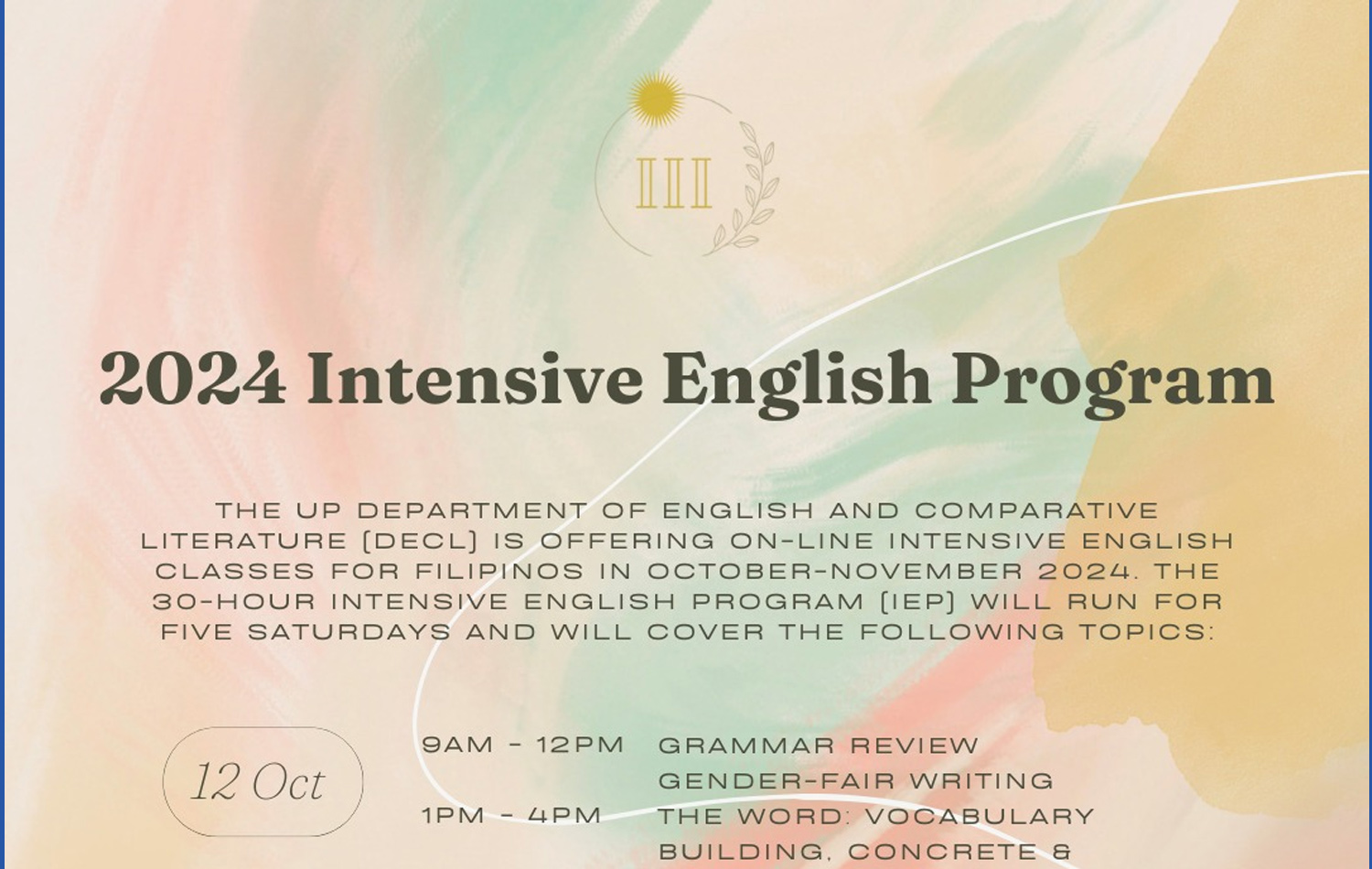 UP Intensive English Program