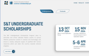 DOST Scholarship 2025