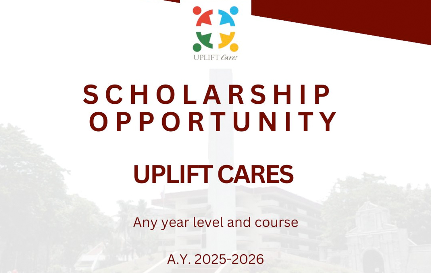 Uplift Cares Scholarship Program - Qualifications and Requirements