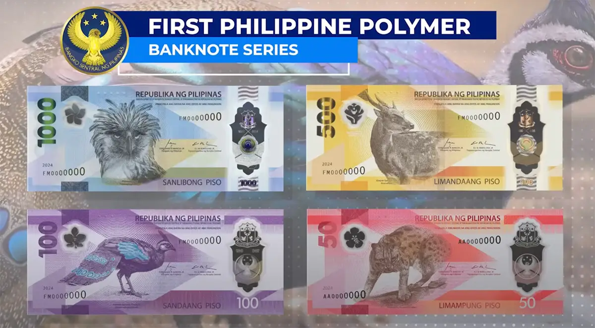 New Polymer Banknotes of the Philippines