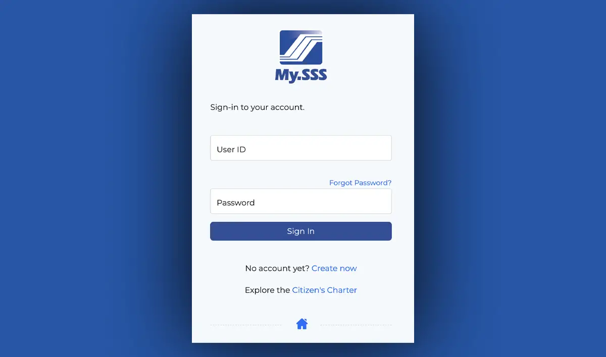 SSS Member Login