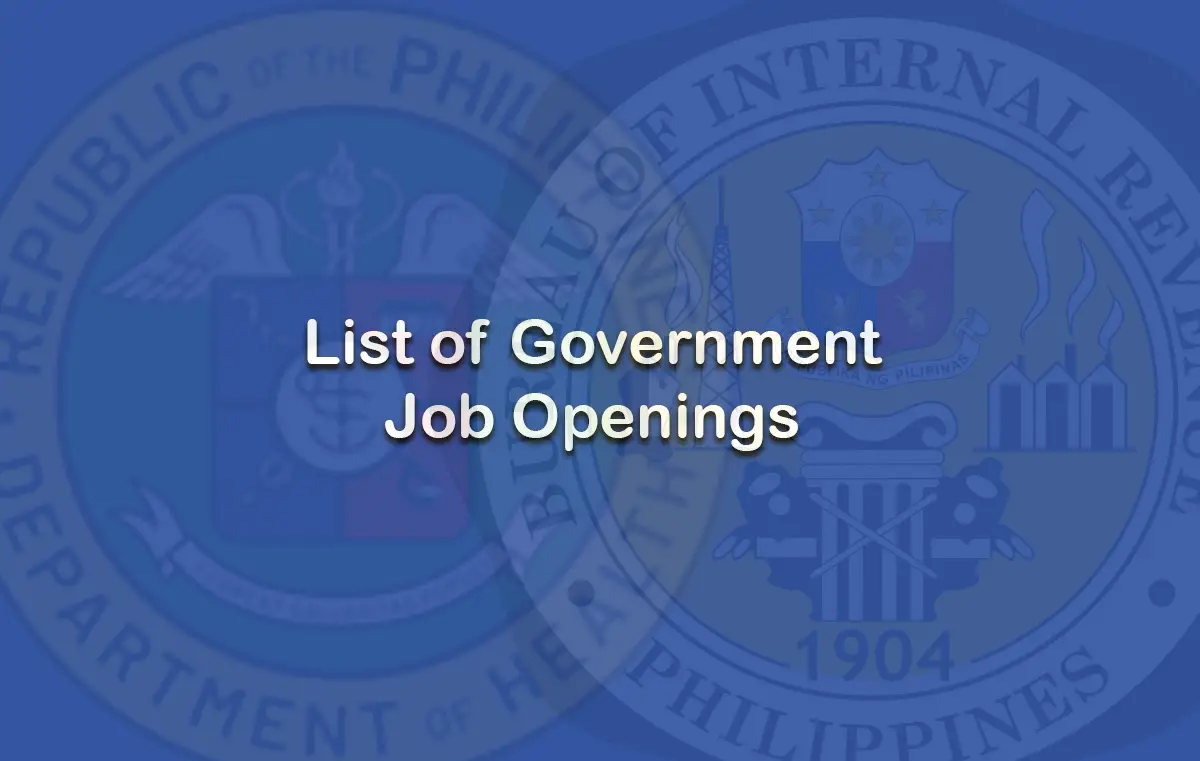 Government Job Openings