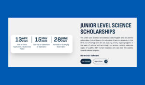 DOST Junior Scholarship 2026