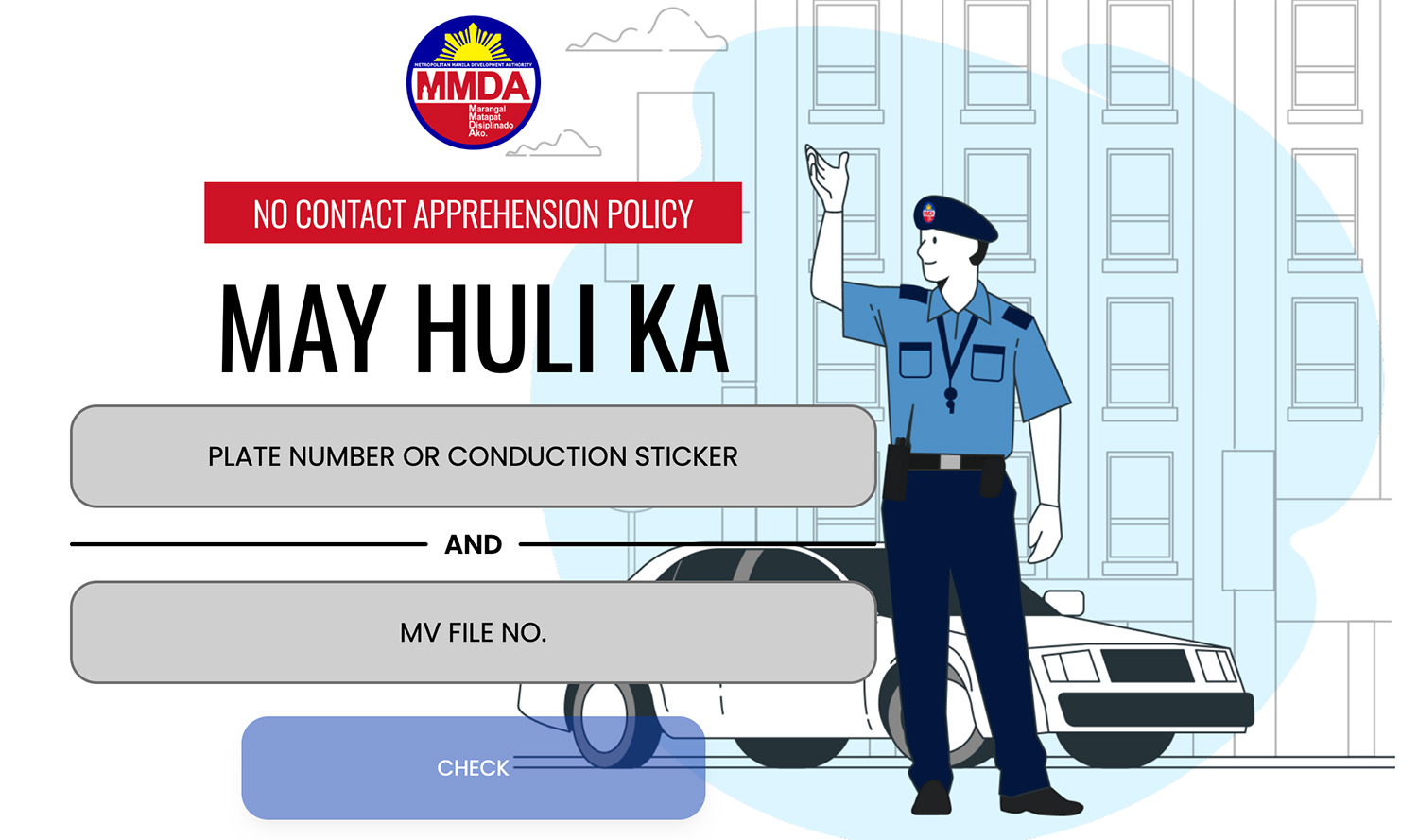 MMDA May Huli Ka Portal: Check NCAP-recorded violations May Huli Ka Portal