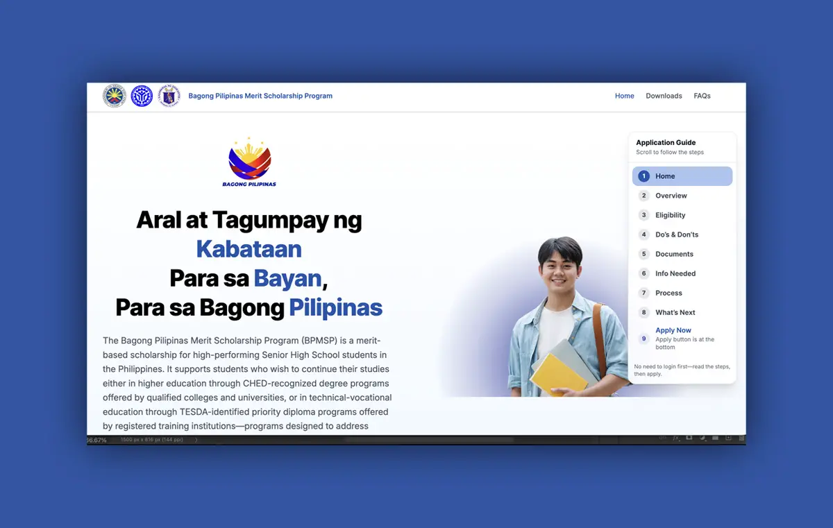 Bagong Pilipinas Merit Scholarship Program 2026 (BPMSP): Complete Guide Bagong Pilipinas Merit Scholarship Program-1