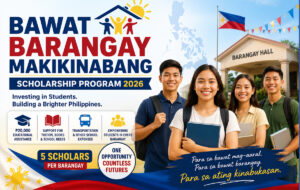 Bawat Barangay Makikinabang Scholarship Program 2026